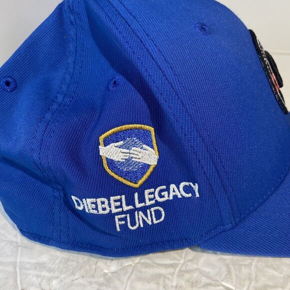 Black Clover Golf Hat Blue Adult Strapback Live Lucky Diebel Legacy Logo - Picture 4 of 7